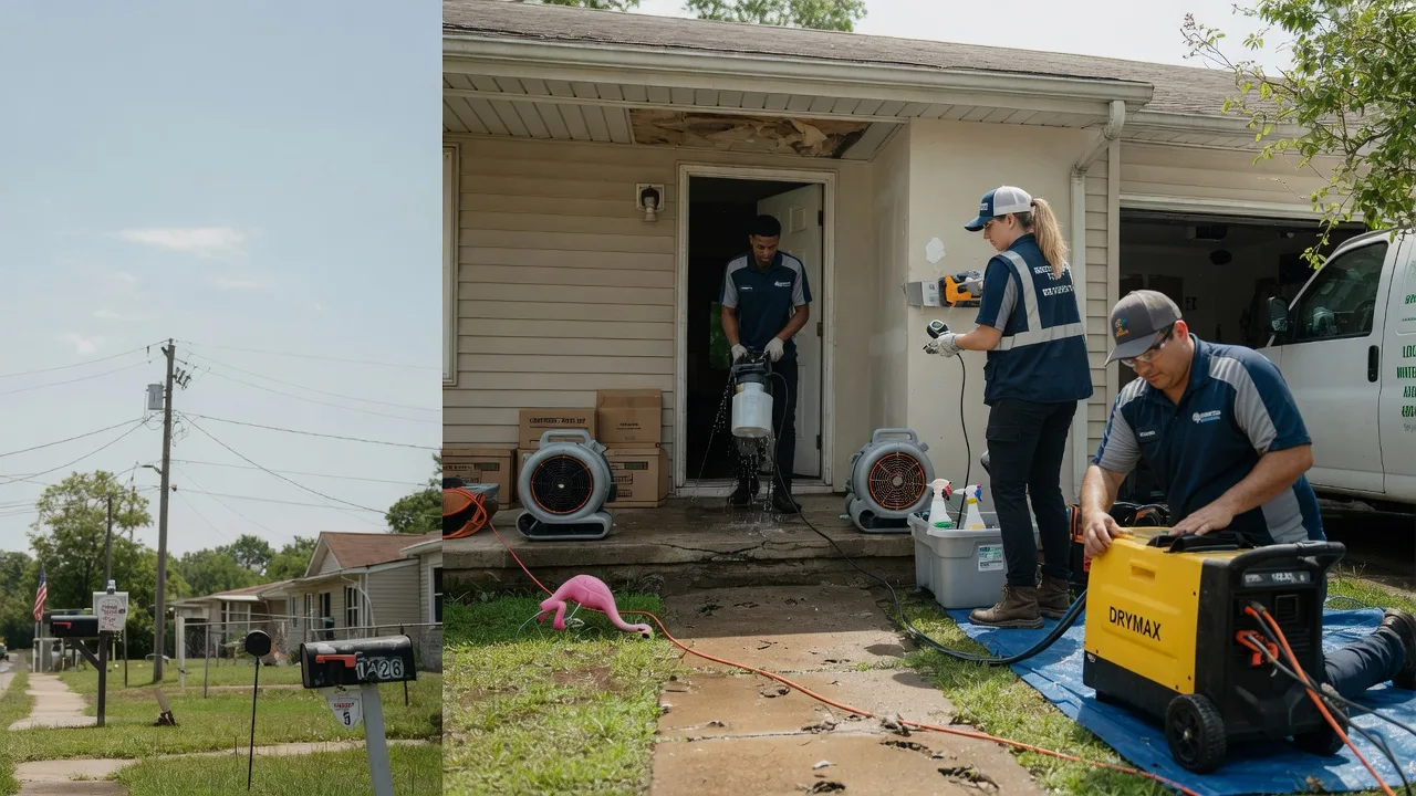Storm Damage Water Removal in Greenview, CA near me